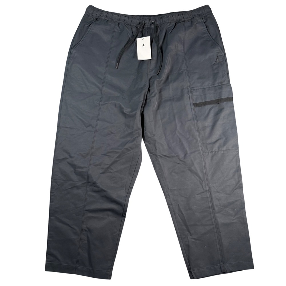Jordan Essentials Woven Pants Mens 3XL Black Cargo Utility Trousers Jumpman